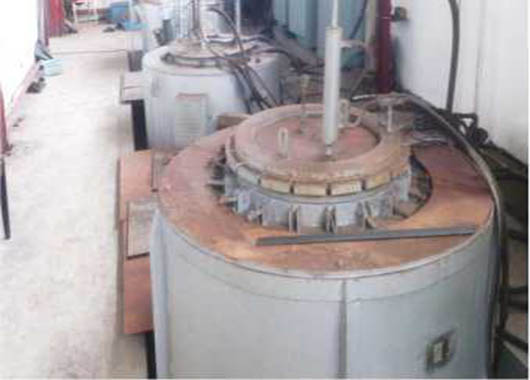 Gas nitriding furnace